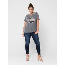 ONLY CARMAKOMA Willy Skinny Jeans - Dark Blue Denim