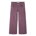 NAME IT Kids Rose Brede Twill Bukser - Arctic Dusk