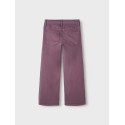 NAME IT Kids Rose Brede Twill Bukser - Arctic Dusk