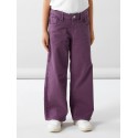 NAME IT Kids Rose Brede Twill Bukser - Arctic Dusk
