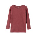NAME IT Mini L/S Kab Bluse - Apple Butter