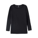 NAME IT Mini L/S Kab Bluse - Sort