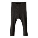 NAME IT Rib Leggings - Sort