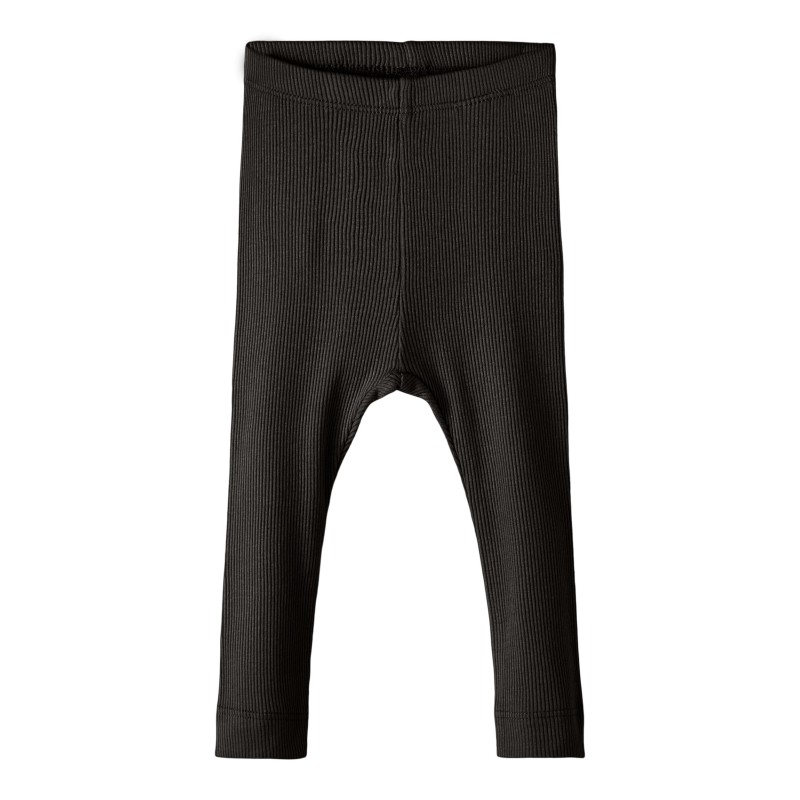 NAME IT Rib Leggings - Sort