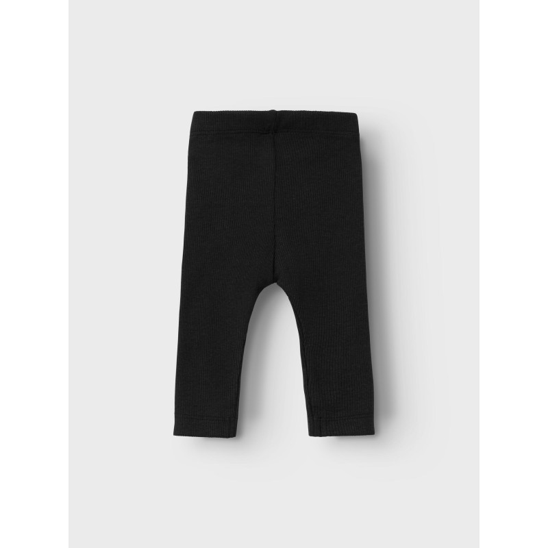 NAME IT Rib Leggings - Sort