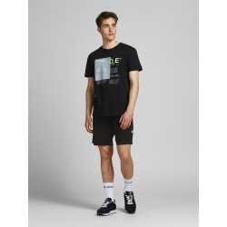 JACK & JONES Sweat Shorts Med Lynlåslommer - Sort