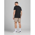 JACK & JONES Sweat Shorts Med Lynlåslommer - Oxford Tan