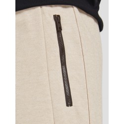 JACK & JONES Sweat Shorts Med Lynlåslommer - Oxford Tan
