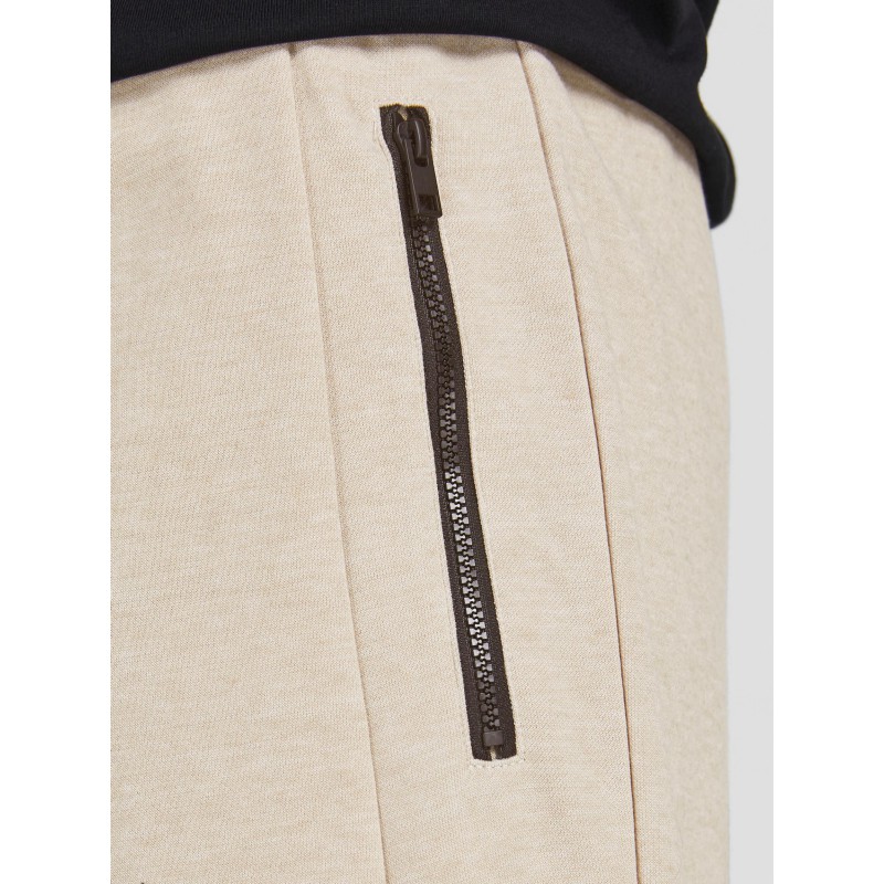 JACK & JONES Sweat Shorts Med Lynlåslommer - Oxford Tan