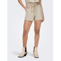 JDY Say Hør Shorts - Oatmeal