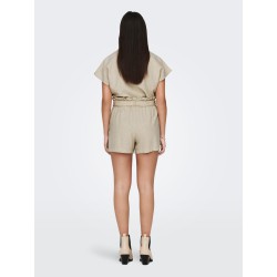 JDY Say Hør Shorts - Oatmeal