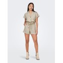 JDY Say Hør Shorts - Oatmeal