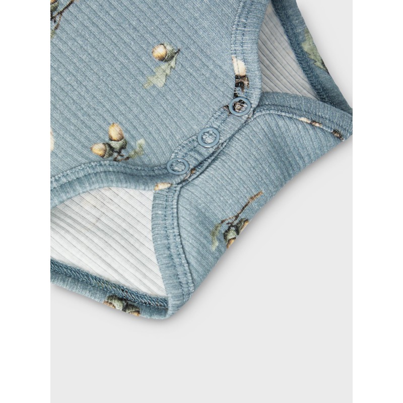 NAME IT Baby Linnus Bodystocking - Citadel