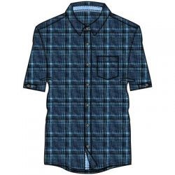 ROBERTO Plus Kortærmet Skjorte - Navy