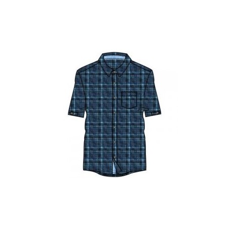 ROBERTO Plus Kortærmet Skjorte - Navy