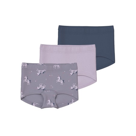 NAME IT Mini Unicorn Hipsters 3-pak - Lavender Aura