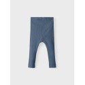 NAME IT Rib Leggings - Bluefin