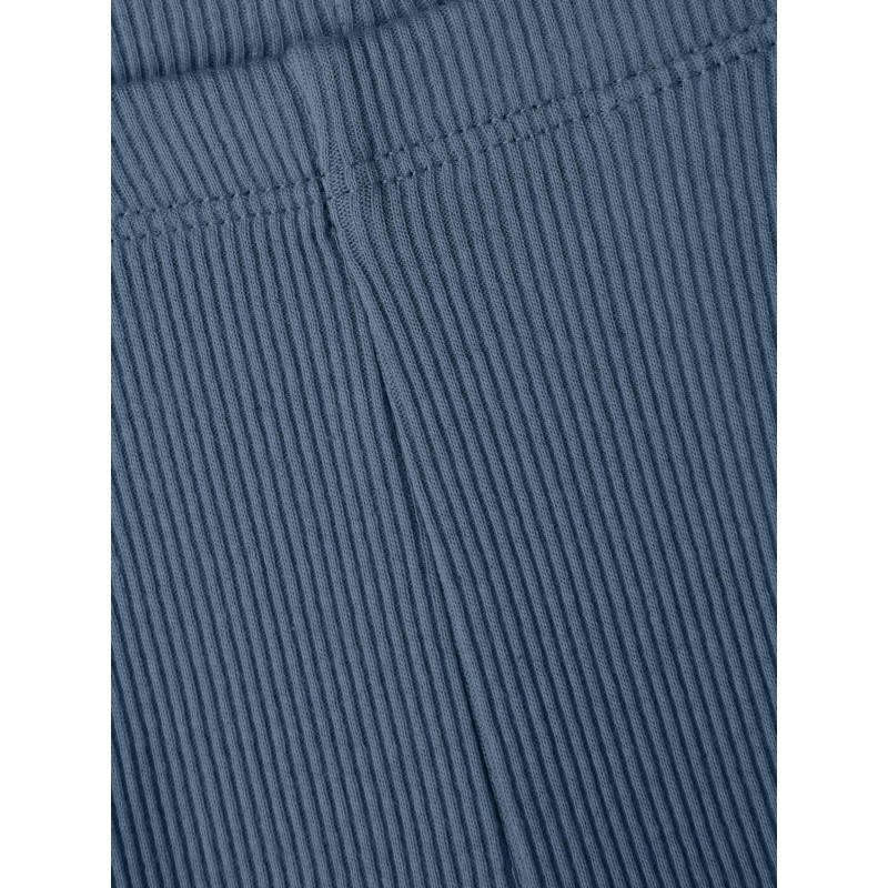 NAME IT Baby Rib Leggings - Bluefin