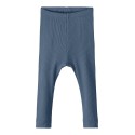 NAME IT Rib Leggings - Bluefin