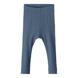NAME IT Rib Leggings - Bluefin