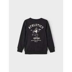 NAME IT Kids Keyan Sweatshirt - Sort