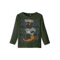 NAME IT Mini Vux Langærmet Top - Rifle Green