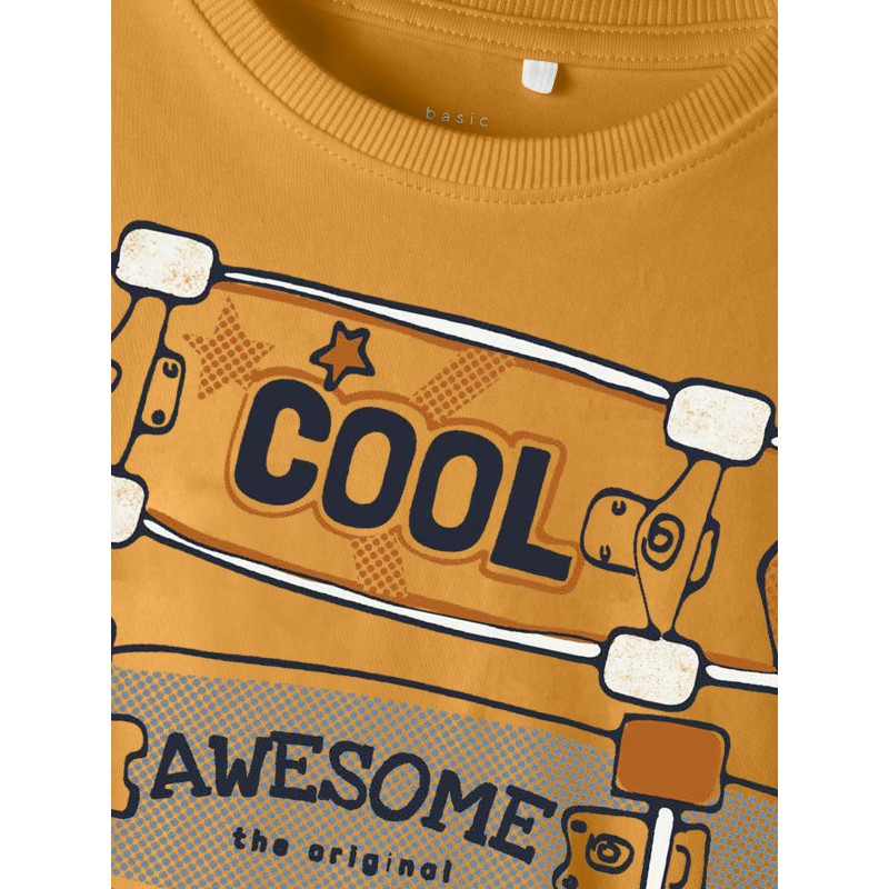 NAME IT Mini Vux Langærmet Top - Golden Glow