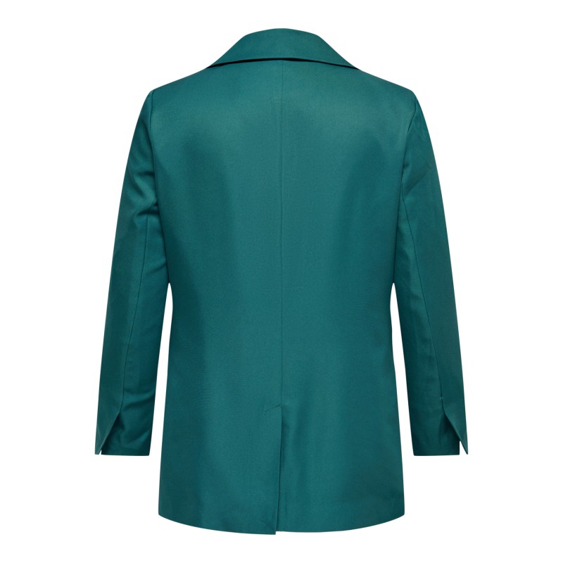ONLY CARMAKOMA New Frey Langærmet Blazer Tlr - Bayberry