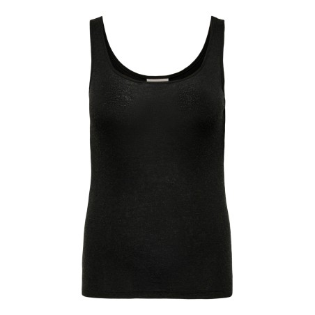 ONLY CARMAKOMA Strada Tank Top Jrs - Sort