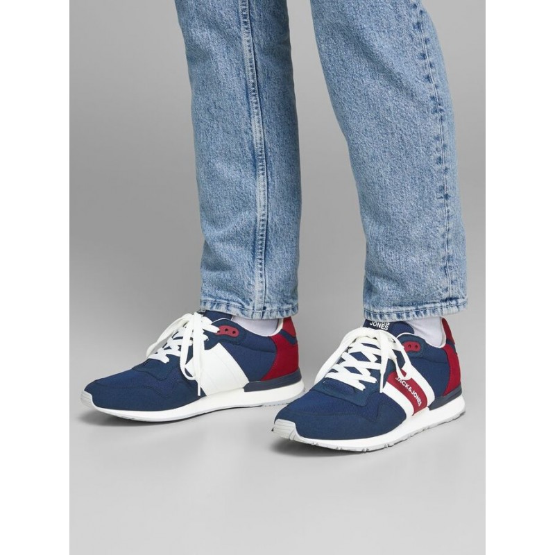 Jack & Jones Junior Sneakers Stellar Mesh - Majolica Blue