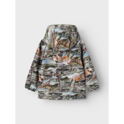 NAME IT Mini Alfa Dino World Jakke - Thyme