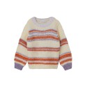NAME IT Mini Lahelle Strik Pullover - Buttercream