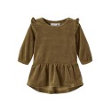 NAME IT Baby Linna Velour Kjole - Kangaroo