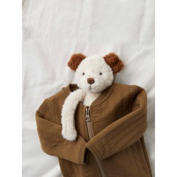 NAME IT Baby Langærmet Quilt Cardigan - Kangaroo