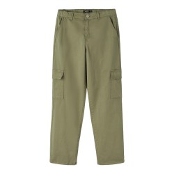 LMTD Kids Talse Twill Cargo Bukser - Deep Lichen Green