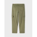 LMTD Kids Talse Twill Cargo Bukser - Deep Lichen Green