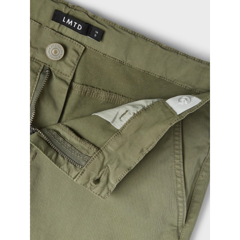 LMTD Kids Talse Twill Cargo Bukser - Deep Lichen Green