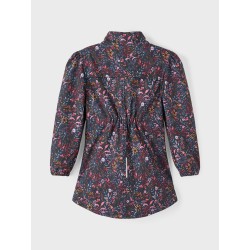 NAME IT Kids Alfa Lang Jakke - Dark Sapphire