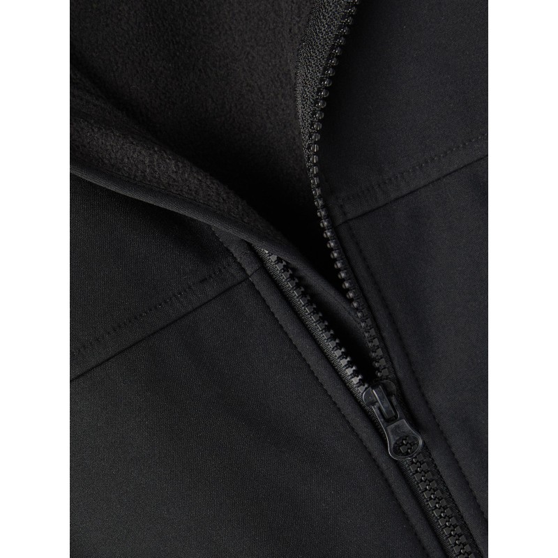 NAME IT Kids Alfa Teknisk Softshell Jakke "Forest Hiking" - Sort