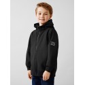 NAME IT Kids Alfa Teknisk Softshell Jakke "Forest Hiking" - Sort