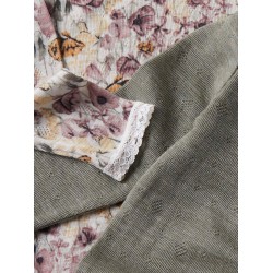 NAME IT Baby Wang Uld Bodystocking - Moonbeam