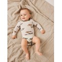 NAME IT Baby Wang Uld Bodystocking - Moonbeam