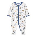 NAME IT Baby/Mini Skov Natdragt - Bright White
