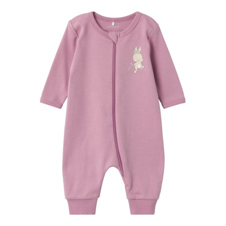NAME IT Baby/Mini Kanin Natdragt -  Orchid Haze