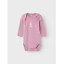 NAME IT Baby/Mini 2-Pak Natdragt Kanin - Orchid Haze