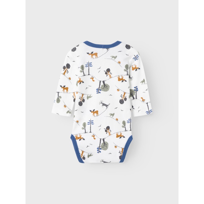 NAME IT Baby/Mini 2-pak Skov Bodystocking - True Navy