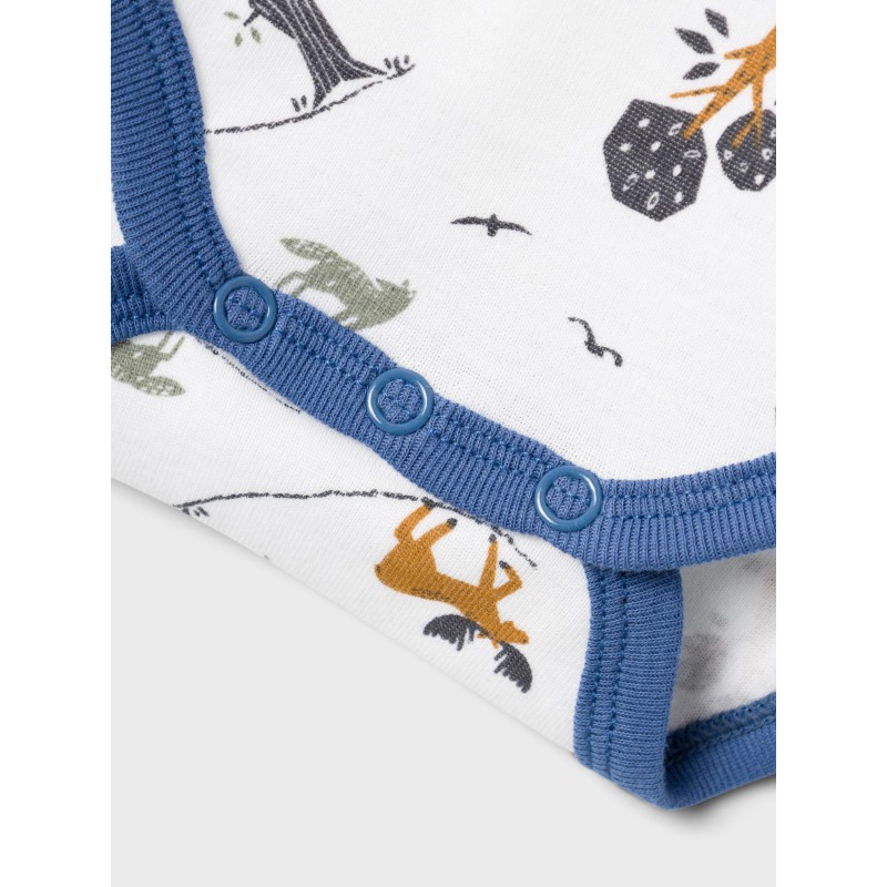 NAME IT Baby/Mini 2-pak Skov Bodystocking - True Navy