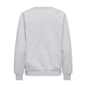 ONLY Dixie Langærmet O-Neck Swt - Light Grey Melange