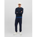JACK & JONES Jpstgordon Jjbradley Sweat Bukser Gms - Navy Blazer
