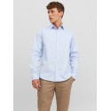 JACK & JONES Jprblabelfast Shirt Langærmet Sn - Cashmere Blue